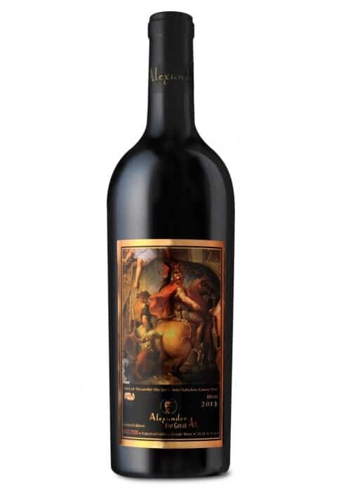יין אדום אלכסנדר הגדול ארט