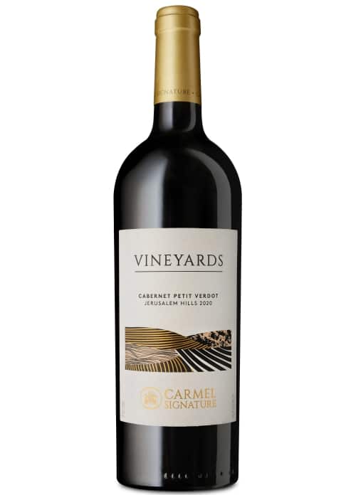 יין אדום כרמל ויניארדס קברנה-פטי ורדו