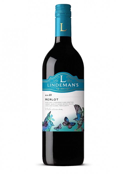 יין אדום לינדמנס בין 40 מרלו