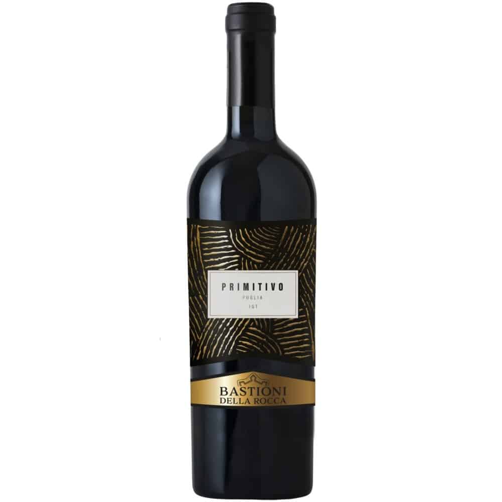 יין אדום באסטיוני דה לה רוקה פרימיטיבו פוליה