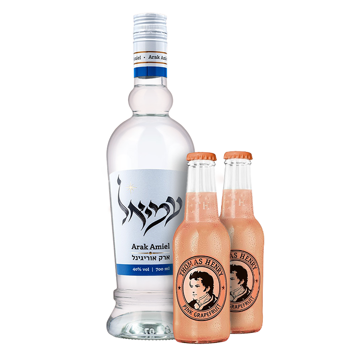 ארק עמיאל אורגינל 700 מ"ל + זוג תומס הנרי אשכולית ורודה